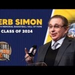 Herb Simon Full Naismith Basketball Hall of Fame Enshrinement Speech | Indiana Pacers