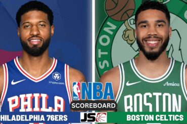 Philadelphia 76ers vs Boston Celtics | NBA Preseason Live Scoreboard 2024