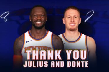 Julius Randle & DiVincenzo Tribute Video by New York Knicks ❤️