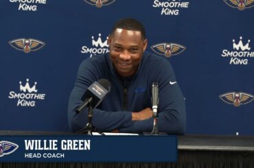 Willie Green recaps loss to Miami | Pelicans-Heat Preseason Postgame