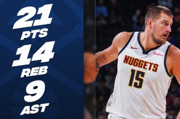 Nikola Jokic Drops Near TRIPLE-DOUBLE! 🔥 | October 13, 2024