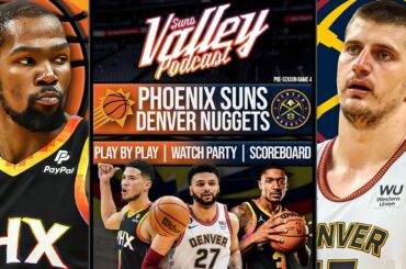 Phoenix Suns vs Denver Nuggets | LIVE Reaction | Scoreboard | Play By Play | Postgame Show