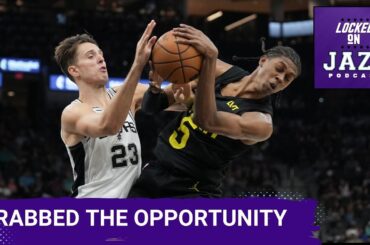 Cody Williams grabs the opportunity in San Antonio. Michael Smith joins to talk Utah Jazz youngsters