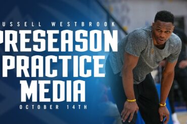 Russell Westbrook Post Practice Media 🎙 | Denver Nuggets Preseason