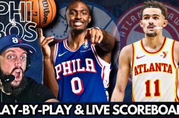 Philadelphia 76ers vs Atlanta Hawks Play-By-Play & Live Scoreboard