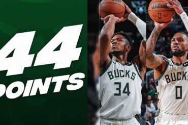 Giannis Antetokounmpo & Damian Lillard Lead The Bucks To The #NBAPreseason W! 🔥| October 14, 2024