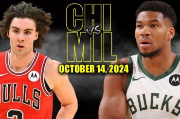 Milwaukee Bucks vs Chicago Bulls Full Game Highlights - October 14, 2024 | 2024-25 NBA Pre Season