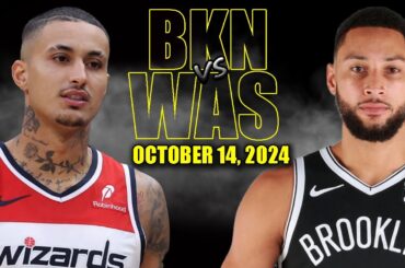 Brooklyn Nets vs Washington Wizards Full Game Highlights - October 14, 2024 | 2024-25 NBA Pre Season