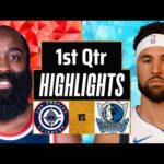 Dallas Mavericks vs. LA Clippers 1st QTR - P2 Highlights | Oct 14 | 2024 NBA Highlights