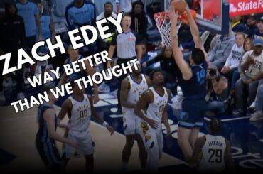 Zach Edey Is WAY BETTER Than You Think For Memphis Grizzlies