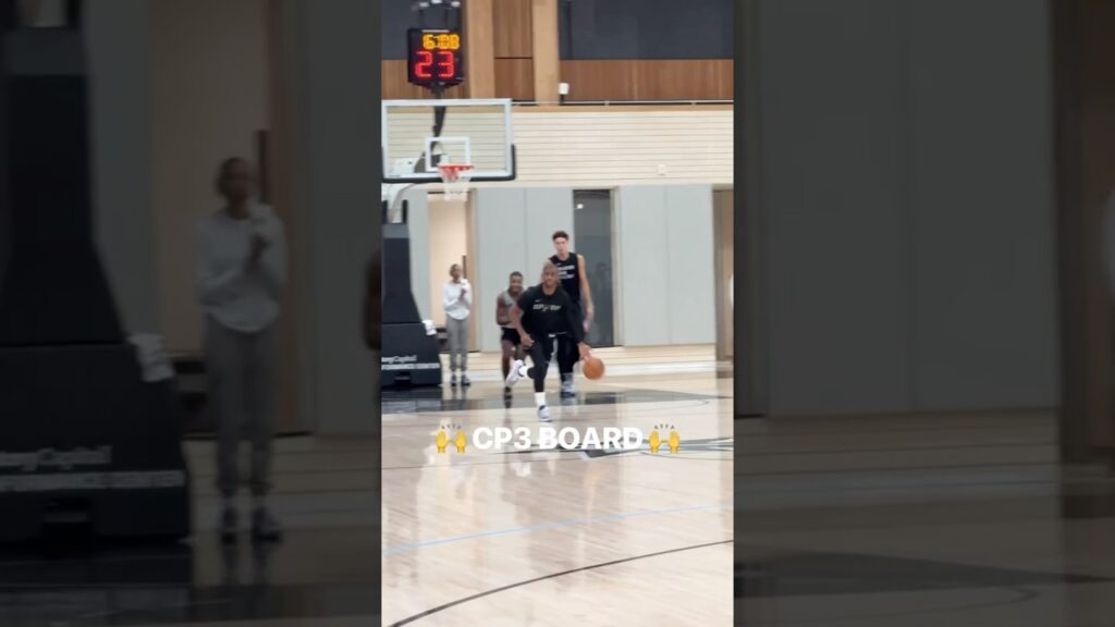 A peek into the gym in San Antonio for #SpursAllAccess! 👀🔥|#Shorts