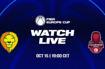 Patrioti Levice v Casademont Zaragoza | Full Basketball Game | FIBA Europe Cup 2024-25