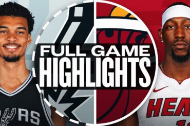 SPURS at HEAT | NBA PRESEASON FULL GAME HIGHLIGHTS | October 15, 2024