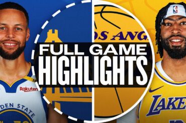 WARRIORS at LAKERS | NBA PRESEASON FULL GAME HIGHLIGHTS | October 15, 2024