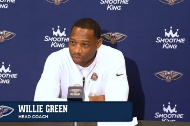 Willie Green Recaps Loss to Houston | Pelicans-Rockets Postgame 10/15/2024