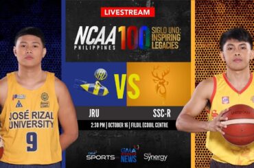 JRU vs San Sebastian (Men’s Basketball) | NCAA Season 100