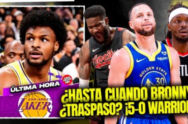 ¡EL CIRCO DE BRONNY Y LAKERS TIENE QUE ACABAR! ¡CURRY SE ILUSIONA CON ESTOS WARRIORS!