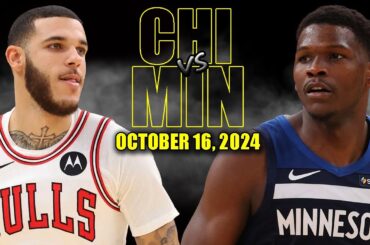 Minnesota Timberwolves vs Chicago Bulls Full Game Highlights - October 16, 2024 | NBA Pre Season