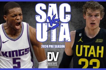 Sacramento Kings vs Utah Jazz Full Game Highlights | October 15, 2024 | Pre Season