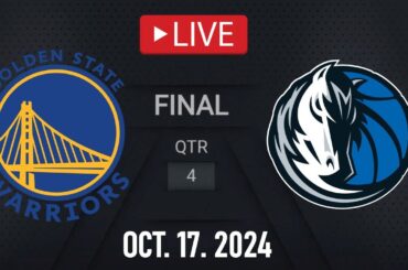 NBA LIVE! Golden State Warriors vs Dallas Mavericks | October 17, 2024 | Warriors vs Mavericks 2K25