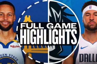 WARRIORS vs MAVERICKS FULL GAME HIGHLIGHTS | October 17, 2024 | 2024 NBA Pre Season Highlights 2K25