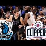 DALLAS MAVERICKS VS LOS ANGELES CLIPPERS LIVE SCORE | NBA PRE-SEASON 2024 |