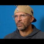 Jason Kidd Interview Dallas Mavericks Practice Before Facing Milwaukee Bucks