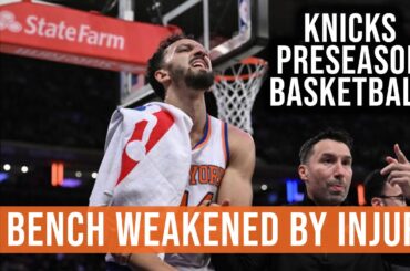 What are the Knicks plans to replace Landry Shamet following his shoulder injury?