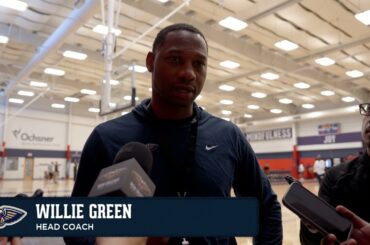 Willie Green on preseason performance, lineups | New Orleans Pelicans