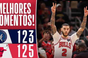 Lonzo Ball volta após mais de 1000 dias, e Bulls vencem Wolves na pré-temporada | MELHORES MOMENTOS