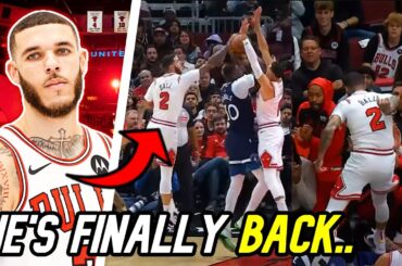 Lonzo Ball is about to Make the Chicago Bulls FUN Again! | Lonzo Ball's COMEBACK Game was Insane..