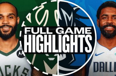 BUCKS at MAVERICKS | NBA PRESEASON FULL GAME HIGHLIGHTS | October 17, 2024