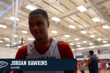 Jordan Hawkins on his preseason, offensive balance | New Orleans Pelicans