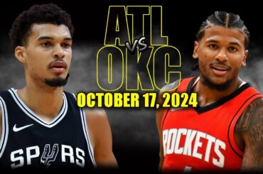 San Antonio Spurs vs Houston Rockets Full Game Highlights - October 17 | 2024-25 NBA Pre Season