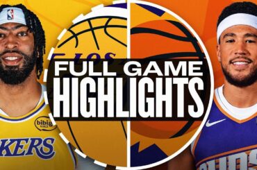 LAKERS at SUNS | NBA PRESEASON FULL GAME HIGHLIGHTS | October 17, 2024