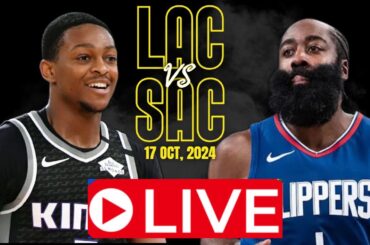 🔴LIVE : Los Angeles Clippers Vs Sacramento Kings Full Game | NBA Live | NBA PRE SEASON | 2K