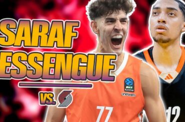 SCOUTING BEN SARAF and NOA ESSENGUE vs. PORTLAND TRAIL BLAZERS | 2025 NBA Draft