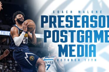 Jamal Murray Postgame Press Conference vs. Timberwolves 🎙