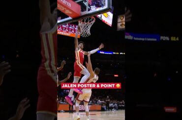 OH MY JJ #poster #dunk #jalenjohnson #hawks #nba