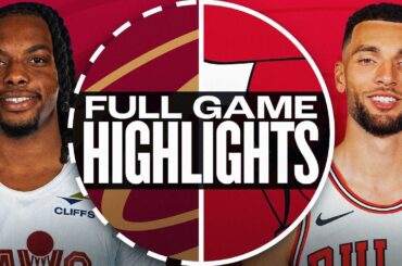 CAVALIERS at BULLS | NBA PRESEASON FULL GAME HIGHLIGHTS | October 18, 2024