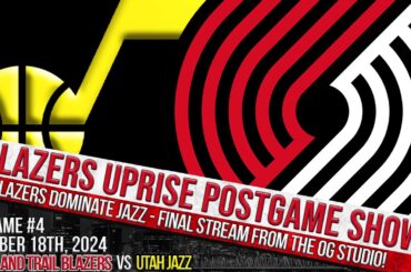 Portland Trail Blazers vs Utah Jazz Postgame Show | Highlights | Recap