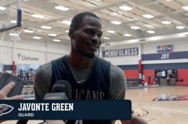 Javonte Green on defense, Herb Jones | New Orleans Pelicans