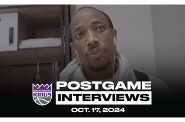 DeMar DeRozan | Postgame Interviews 10.15.24