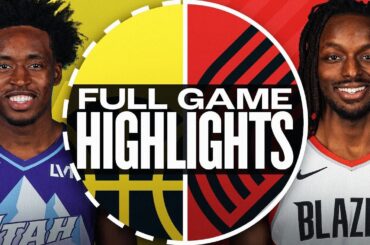 JAZZ at TRAIL BLAZERS | NBA PRESEASON FULL GAME HIGHLIGHTS | October 18, 2024