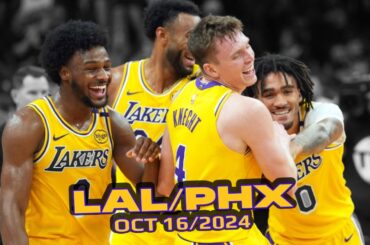 The Laker Rookie TAKES OVER 😲 | Lakers/Suns Breakdown | Oct 17, 2024