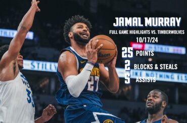 Jamal Murray vs. Minnesota Timberwolves Full Preseason Game Highlights 📺