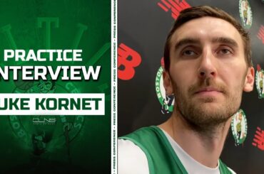 Luke Kornet: Lonnie Walker Was a JOY to Play With | Celtics Practice