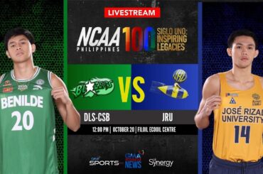 Benilde vs JRU (Men’s Basketball) | NCAA Season 100