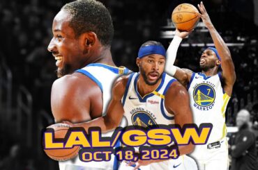 A Perfect Warriors Pre-Season🔥🔥 | GSW/LAL Breakdown | October 18, 2024