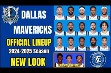 Dallas Mavericks OFFICIAL lineup 2024-25 NBA update